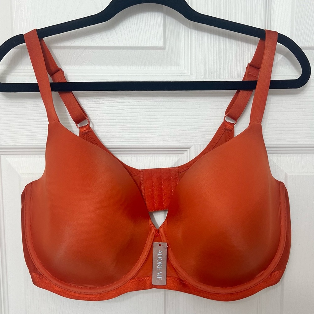 NWT adore me bra size 42DDD orange